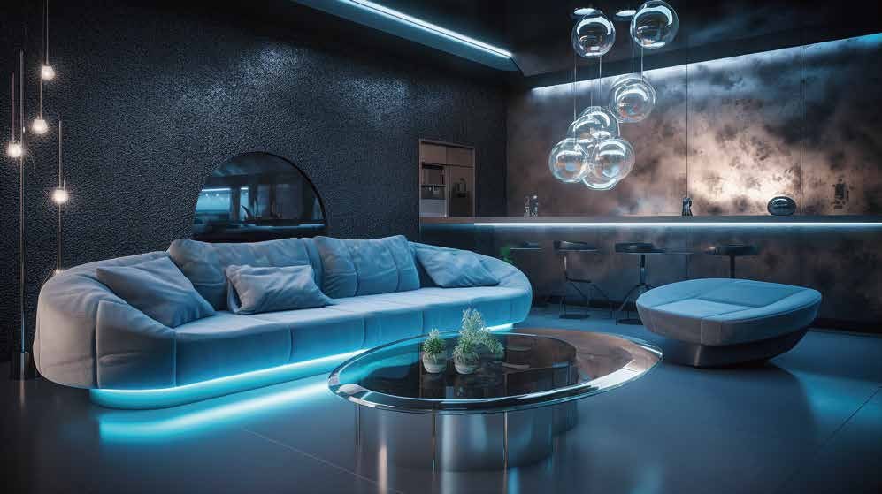 Illuminated furniture — SKY STAR CSP LED Strip