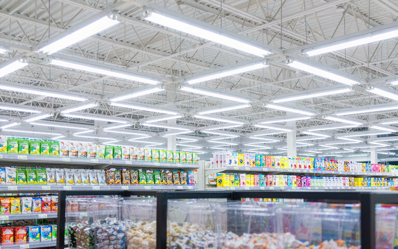 Supermarket lighting — SKY STAR LED T8 Tube