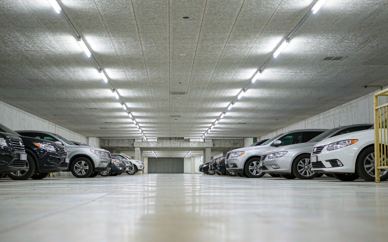 Parking garage — SKY STAR LED T8 Tube