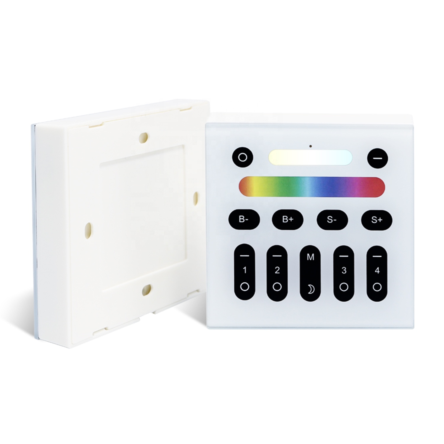 4-zone wall touch panel controller for RGB+CCT LED strip